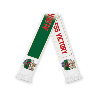 Algeria World Football 2026 Soccer Scarf Silent Hunt Ruthless Victory