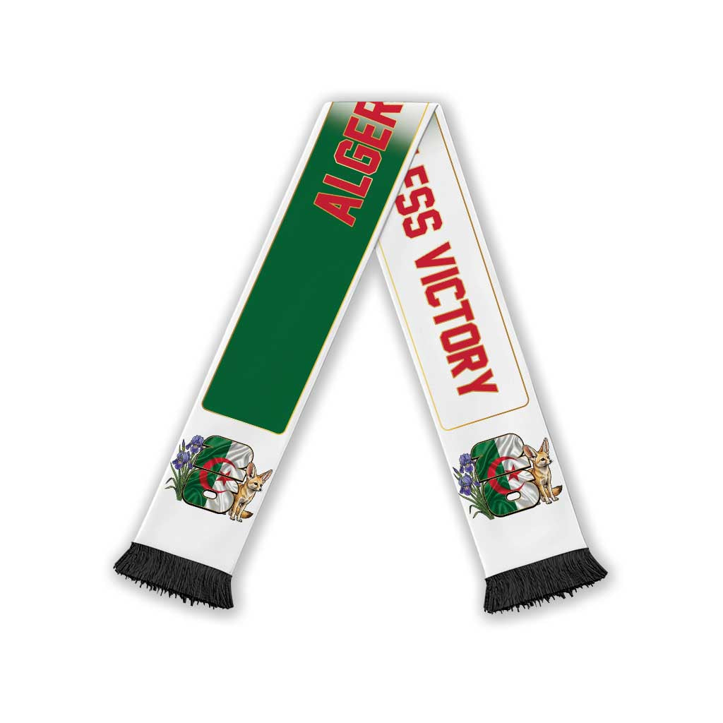 Algeria World Football 2026 Soccer Scarf Silent Hunt Ruthless Victory
