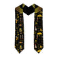 Ancient Egypt and Hieroglyphs Graduation Stole