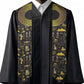 Ancient Egypt and Hieroglyphs Graduation Stole