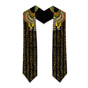 Ancient Egyptian Graduation Stole Symbol of Horus The Falcon God