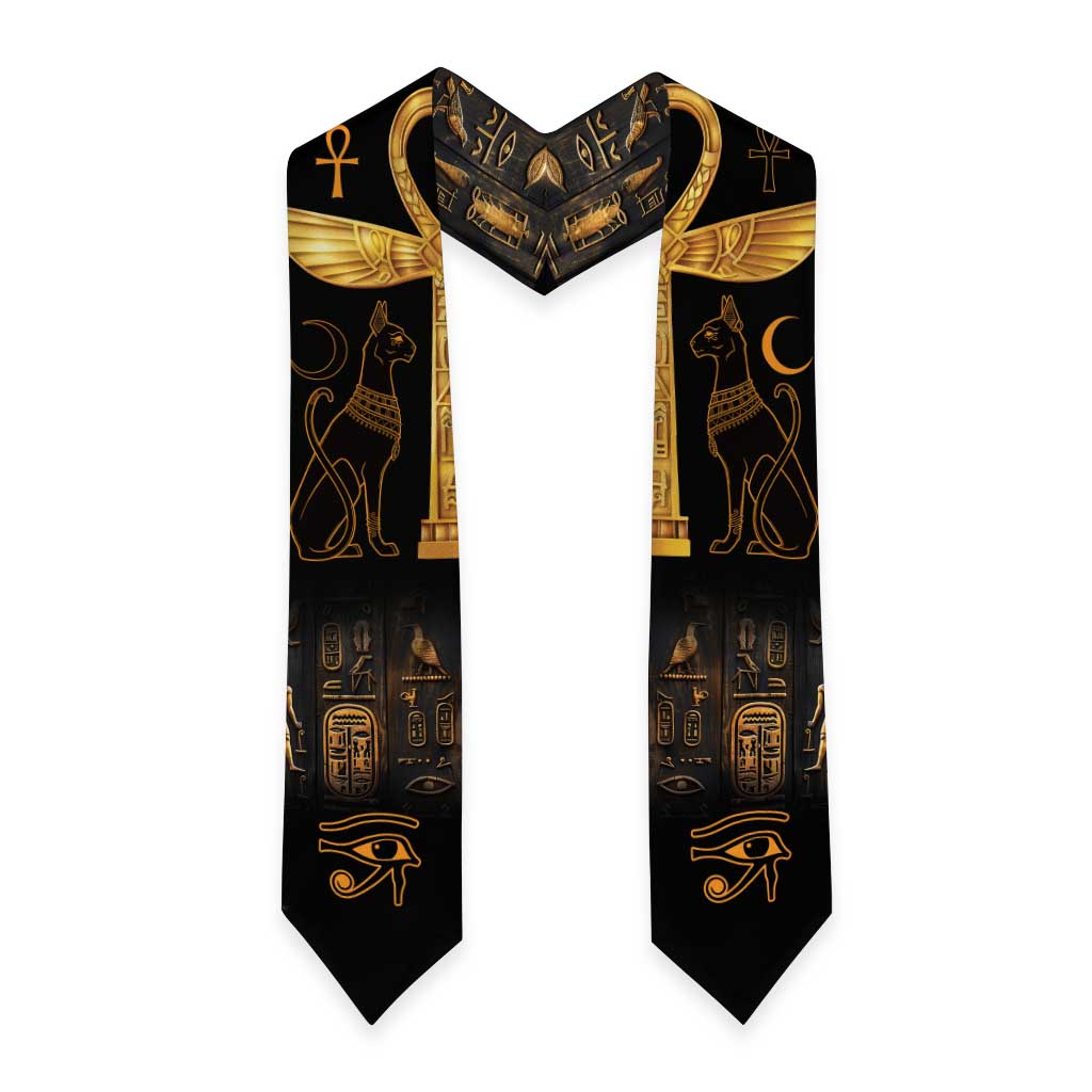 Ankh with Eye of Horus Graduation Stole Ancient Egypt Culture