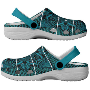 Basotho Blanket Clogs Shoes Lesotho Motlatsi Seanamarena Heritage - Lesotho Breeze - African Pride