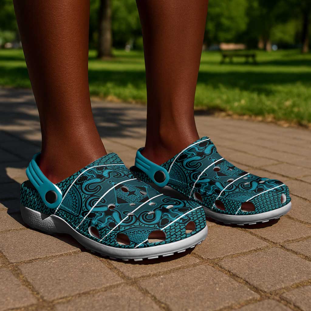 Basotho Blanket Clogs Shoes Lesotho Motlatsi Seanamarena Heritage - Lesotho Breeze - African Pride