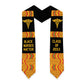 Black Nurses Matter Custom Year of Class Kente Pattern Graduation Stole