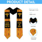Black Nurses Matter Custom Year of Class Kente Pattern Graduation Stole