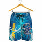 Blue Shark Cape Verde Football Shorts for Men First World Cup 2026 - African Pride
