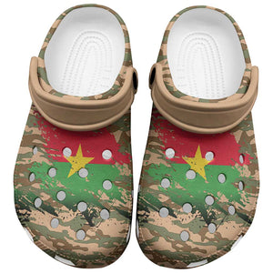 Bravo Caption Traore! Viva Burkina Faso Nation! Clogs Shoes - African Pride