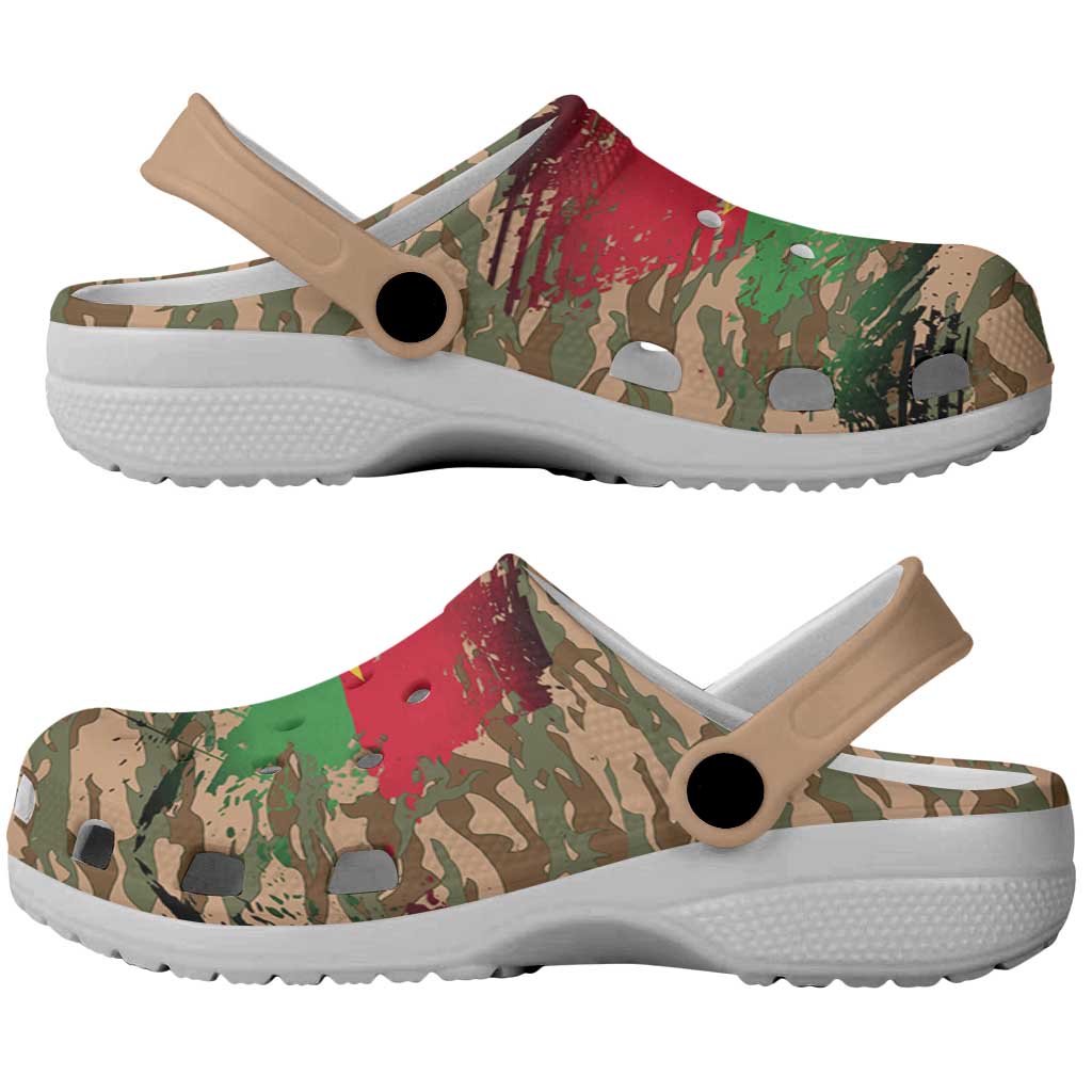 Bravo Caption Traore! Viva Burkina Faso Nation! Clogs Shoes - African Pride