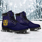 Buffalo Soldier All Season Boots African American Heroes - Navy Blue - African Pride