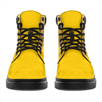 Buffalo Soldier All Season Boots African American Heroes - Yellow - African Pride