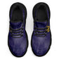 Buffalo Soldier Clunky Sneakers African American Heroes - Navy Blue - African Pride
