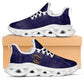 Buffalo Soldier Clunky Sneakers African American Heroes - Navy Blue - African Pride