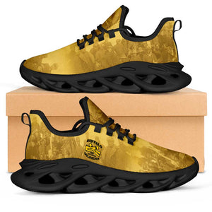 Buffalo Soldier Clunky Sneakers African American Heroes - Yellow - African Pride