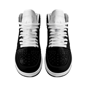 Buffalo Soldier High Sneakers AJ1 African American Heroes - Black LT15