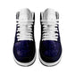 Buffalo Soldier High Sneakers AJ1 African American Heroes - Navy Blue LT15