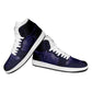 Buffalo Soldier High Sneakers AJ1 African American Heroes - Navy Blue - African Pride