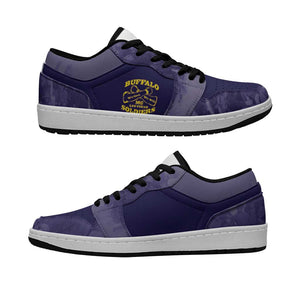 Buffalo Soldier Low Sneakers African American Heroes - Navy Blue LT15