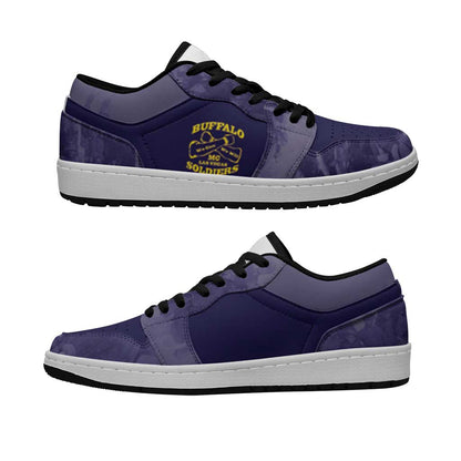 Buffalo Soldier Low Sneakers African American Heroes - Navy Blue LT15