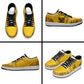 Buffalo Soldier Low Sneakers African American Heroes - Yellow - African Pride