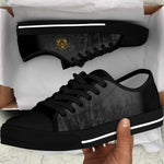 Buffalo Soldier Low Top Shoes African American Heroes - Black - African Pride