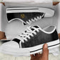 Buffalo Soldier Low Top Shoes African American Heroes - Black LT15