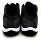 Buffalo Soldier Sneakers J11 African American Heroes - Black - African Pride
