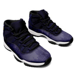 Buffalo Soldier Sneakers J11 African American Heroes - Navy Blue - African Pride