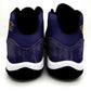 Buffalo Soldier Sneakers J11 African American Heroes - Navy Blue - African Pride