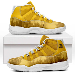 Buffalo Soldier Sneakers J11 African American Heroes - Yellow - African Pride