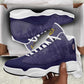 Buffalo Soldier Sneakers J13 African American Heroes - Navy Blue - African Pride