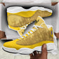 Buffalo Soldier Sneakers J13 African American Heroes - Yellow - African Pride