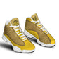 Buffalo Soldier Sneakers J13 African American Heroes - Yellow - African Pride