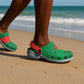 Burkina Faso Football Custom Clogs Shoes Go Stallions - African Pride