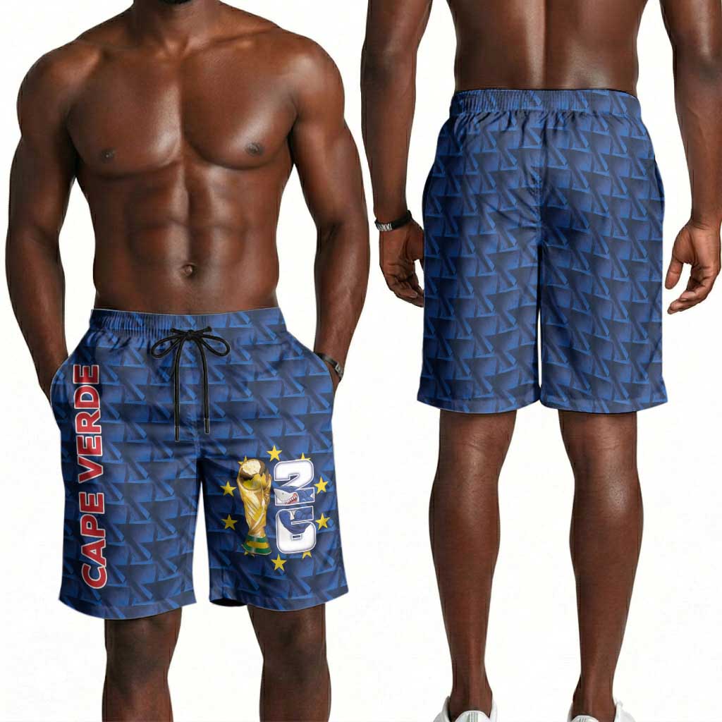 Cabo Verde Football 2026 Shorts for Men Road To Glory