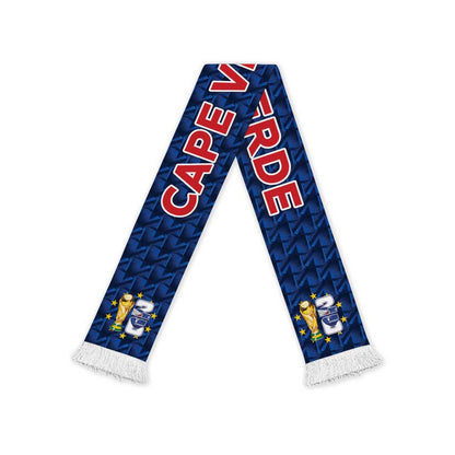 Cabo Verde Football 2026 Soccer Scarf Road To Glory