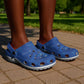 Cabo Verde Football Clogs Shoes Go Champions Tubaroes Azuis - African Pride