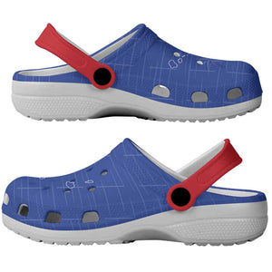 Cabo Verde Football Clogs Shoes Go Tubaroes Azuis Go - Blue - African Pride