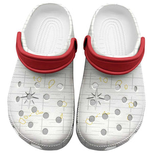 Cabo Verde Football Clogs Shoes Go Tubaroes Azuis Go - White - African Pride