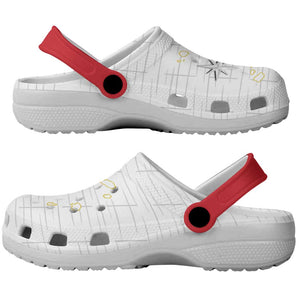 Cabo Verde Football Clogs Shoes Go Tubaroes Azuis Go - White - African Pride