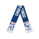 Cabo Verde Kopa di Mundu Soccer Scarf Atlantic Waves Blue Edition