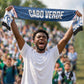 Cabo Verde Kopa di Mundu Soccer Scarf Atlantic Waves Blue Edition