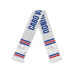 Cabo Verde Kopa di Mundu Soccer Scarf Atlantic Waves White Edition