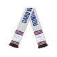 Cabo Verde Kopa di Mundu Soccer Scarf Atlantic Waves White Edition