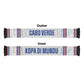 Cabo Verde Kopa di Mundu Soccer Scarf Atlantic Waves White Edition