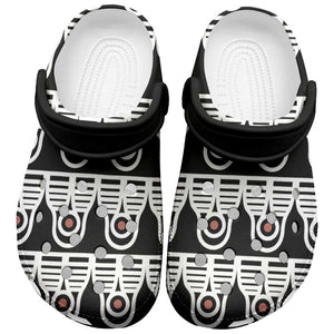 Cameroon Clogs Shoes Toghu Traditional Pattern - African Pride