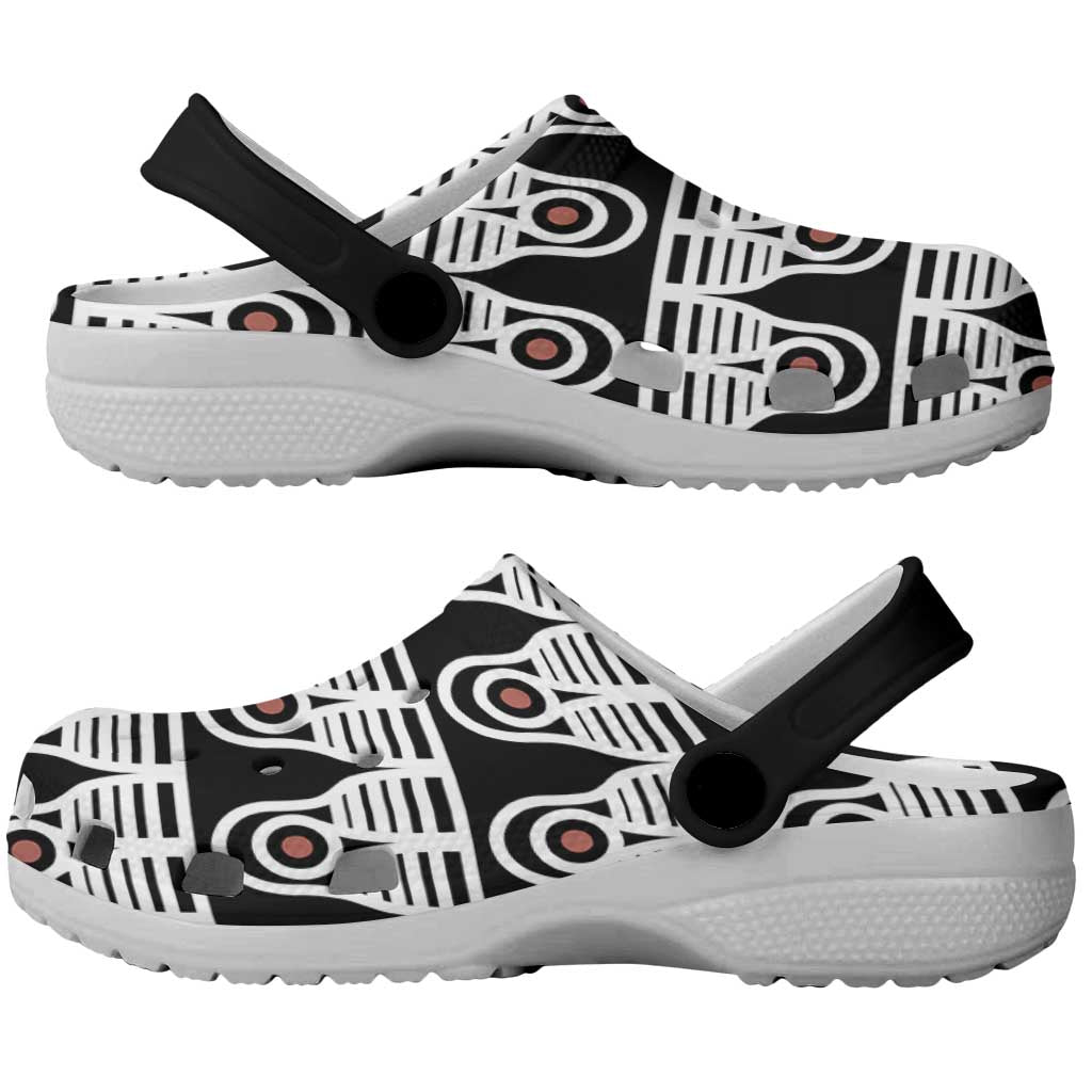 Cameroon Clogs Shoes Toghu Traditional Pattern - African Pride