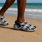 Cameroon Clogs Shoes Toghu Traditional Pattern - African Pride