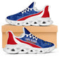 Cape Verde 2026 Football Clunky Sneakers Tubaroes Azuis Grunge Curve Stylized - African Pride