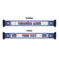 Cape Verde 2026 Football Personalized Soccer Scarf Come On Tubaroes Azuis